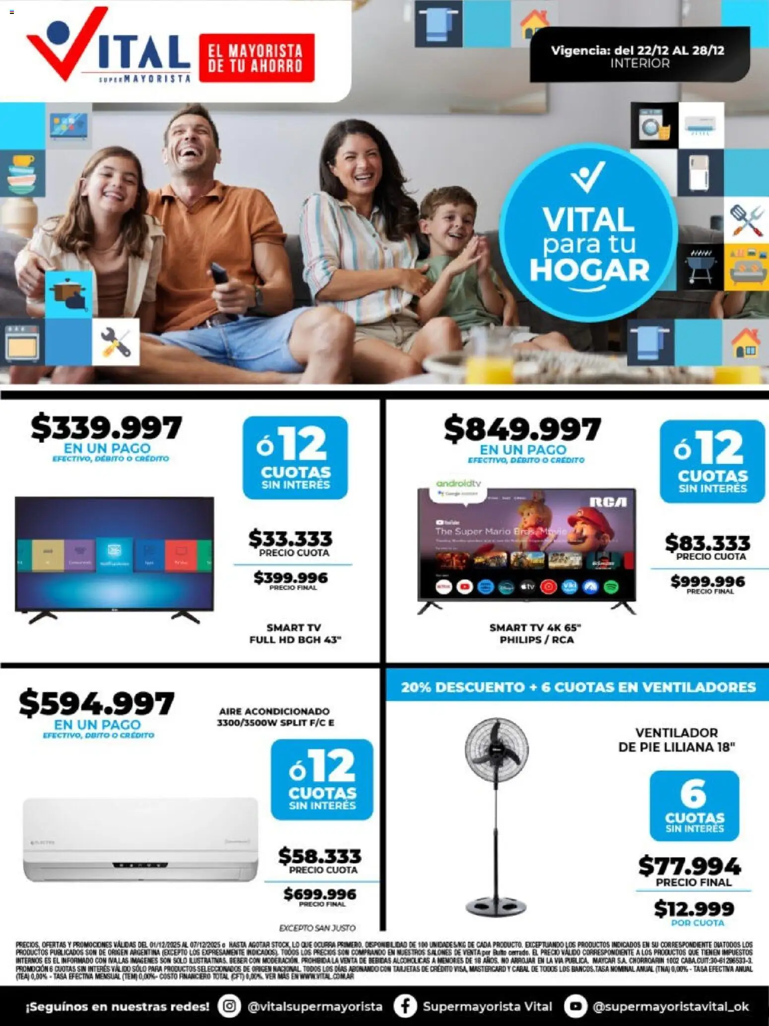 Vista previa del folleto de la tienda Vital válido desde el 22/12/2025 