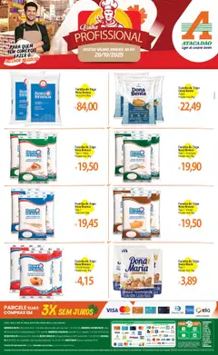 Pré-Visualização do folheto "Ofertas - PA" da loja Atacadão válido a partir de 20/10/2025