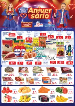 Pré-Visualização do folheto "Ofertas da semana" da loja Mateus válido a partir de 01/08/2025