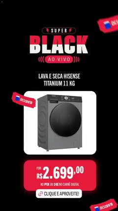 Pré-Visualização do folheto "Black Friday" da loja Casas Bahia válido a partir de 31/10/2025 | Página: 7