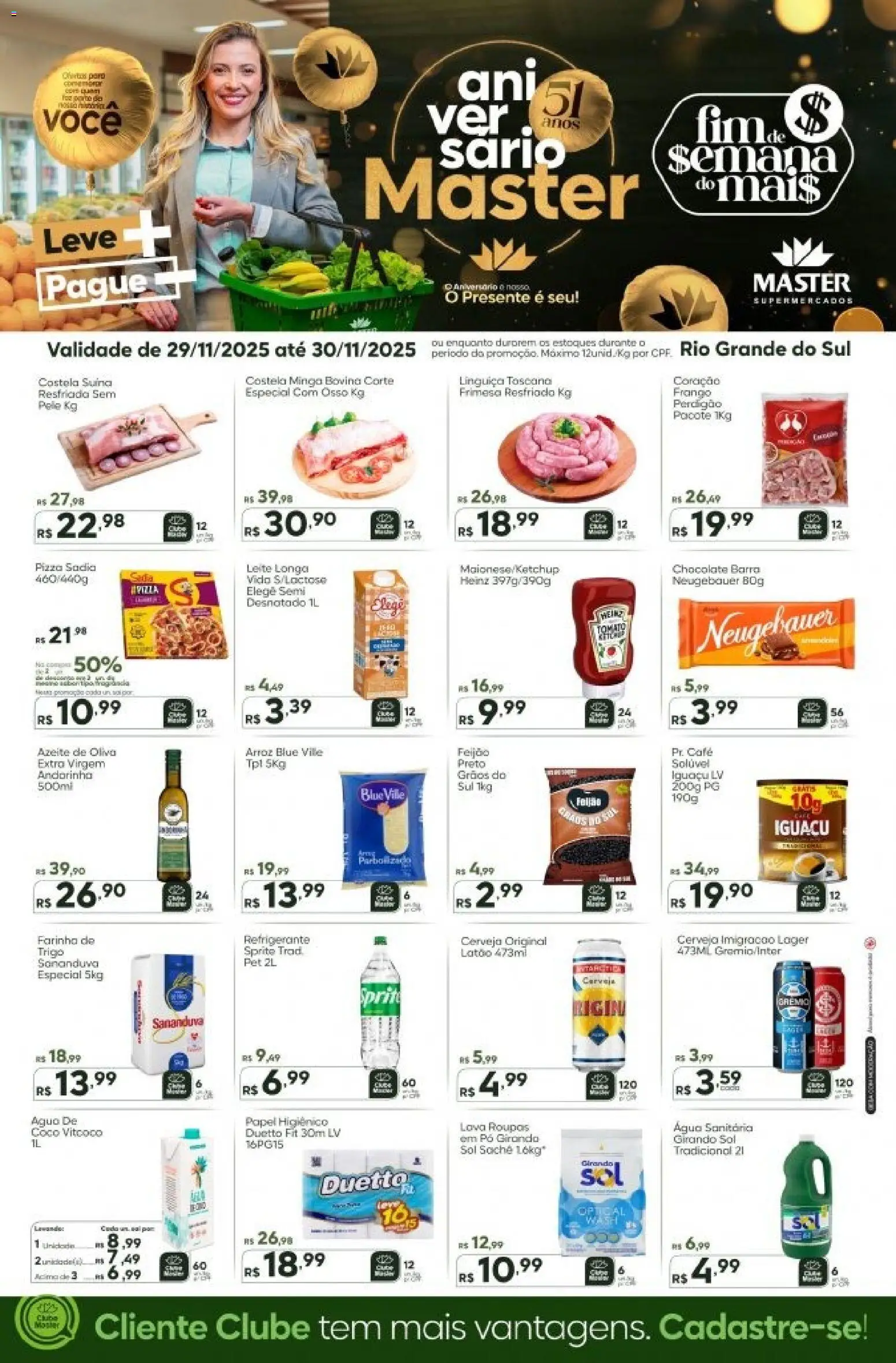 Pré-Visualização do folheto "Ofertas da semana" da loja Master válido a partir de 29/11/2025