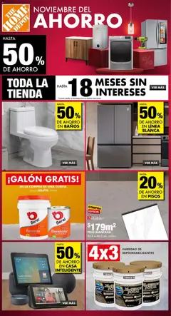 Vista previa las ofertas de la tienda Home Depot - Catálogo desde el 20/11/2025 
