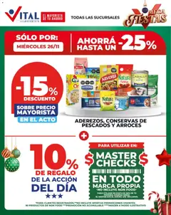 Vista previa del folleto de la tienda Vital válido desde el 26/11/2025 