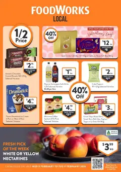 Preview of catalogue Catalogue QLD from shop Foodworks valid 11/02/2026