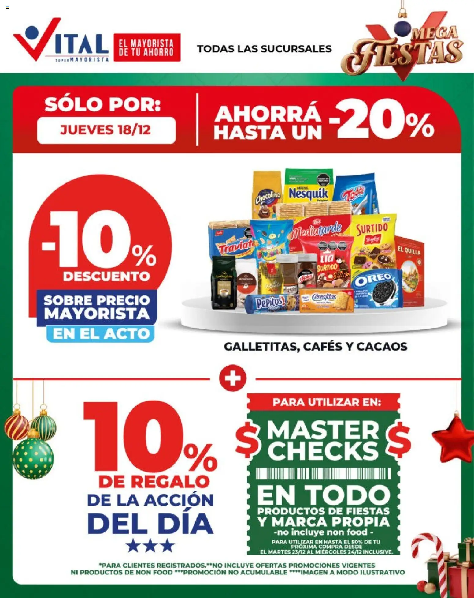 Vista previa del folleto de la tienda Vital válido desde el 18/12/2025 