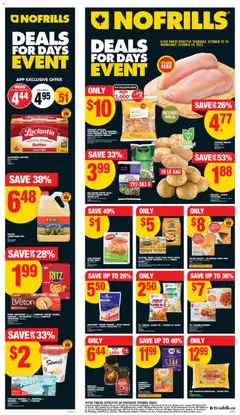 Un aperçu du dépliant Weekly flyer / circulaire du magasin No Frills est valide à partir 23 oct. 2025