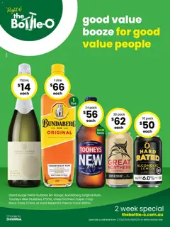 Preview of catalogue Catalogue CANBERRA from shop The Bottle-O valid 27/10/2025