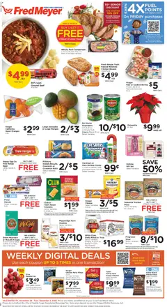 Ad Preview of Fred Meyer Weekly Ad from 11/28/2025 | Page: 1