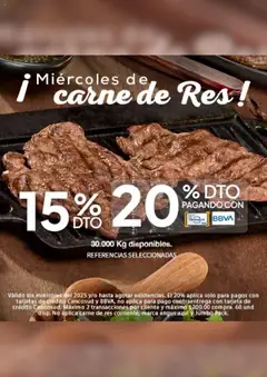  Vista previa del prospecto Ofertas - Miércoles de carne de Res Jumbo del almacen Jumbo válida del 29/01/2025 al 