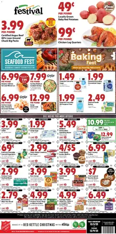 Ad Preview of Festival Foods Weekly Ad from 12/03/2025 | Page: 1