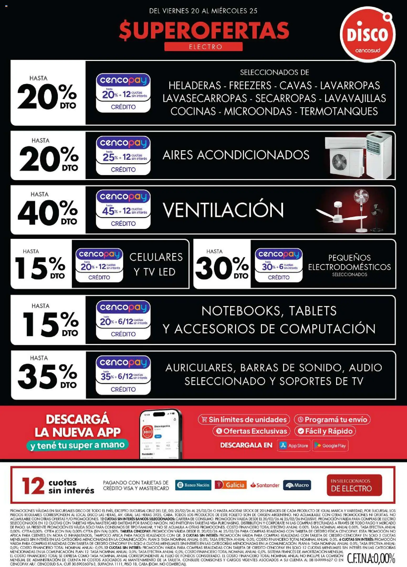 Vista previa del folleto de la tienda Disco válido desde el 20/02/2026 