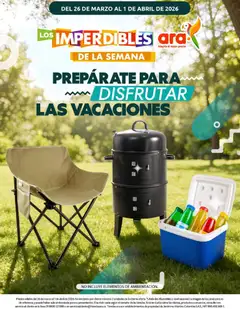  Vista previa del prospecto Ara catálogo - De la semana del almacen Ara válida del 26/03/2026 al 01/04/2026