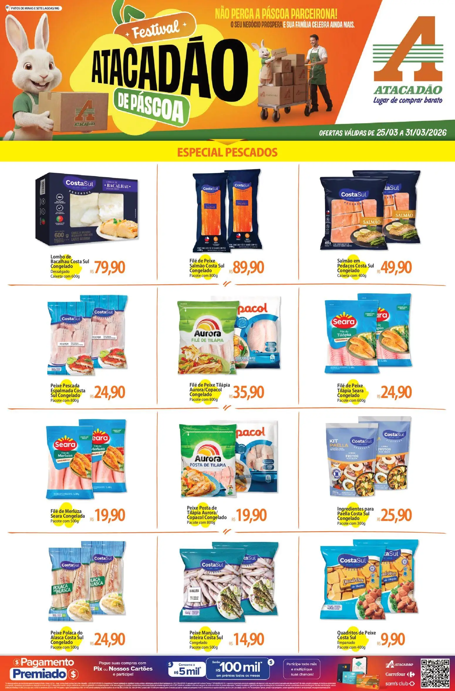 Pré-Visualização do folheto "Atacadão ofertas - MG" da loja Atacadão válido a partir de 25/03/2026