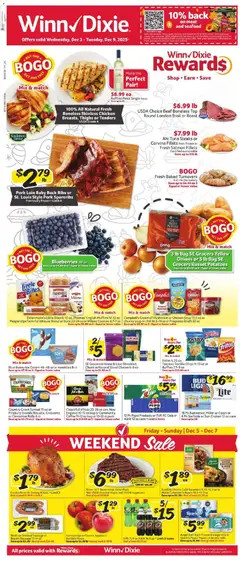 Ad Preview of Winn Dixie Weekly Ad from 12/03/2025 | Page: 1