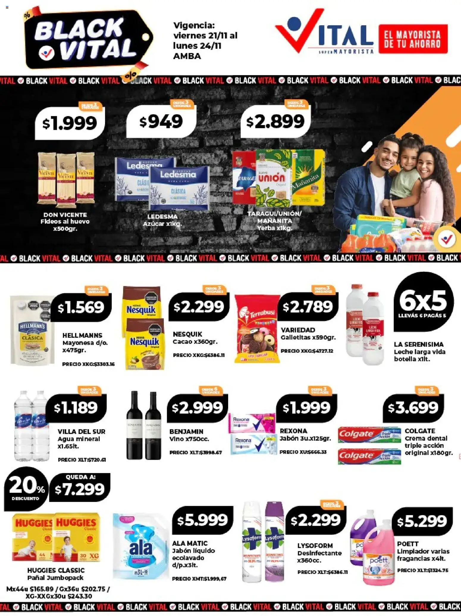 Vista previa del folleto de la tienda Vital válido desde el 21/11/2025 