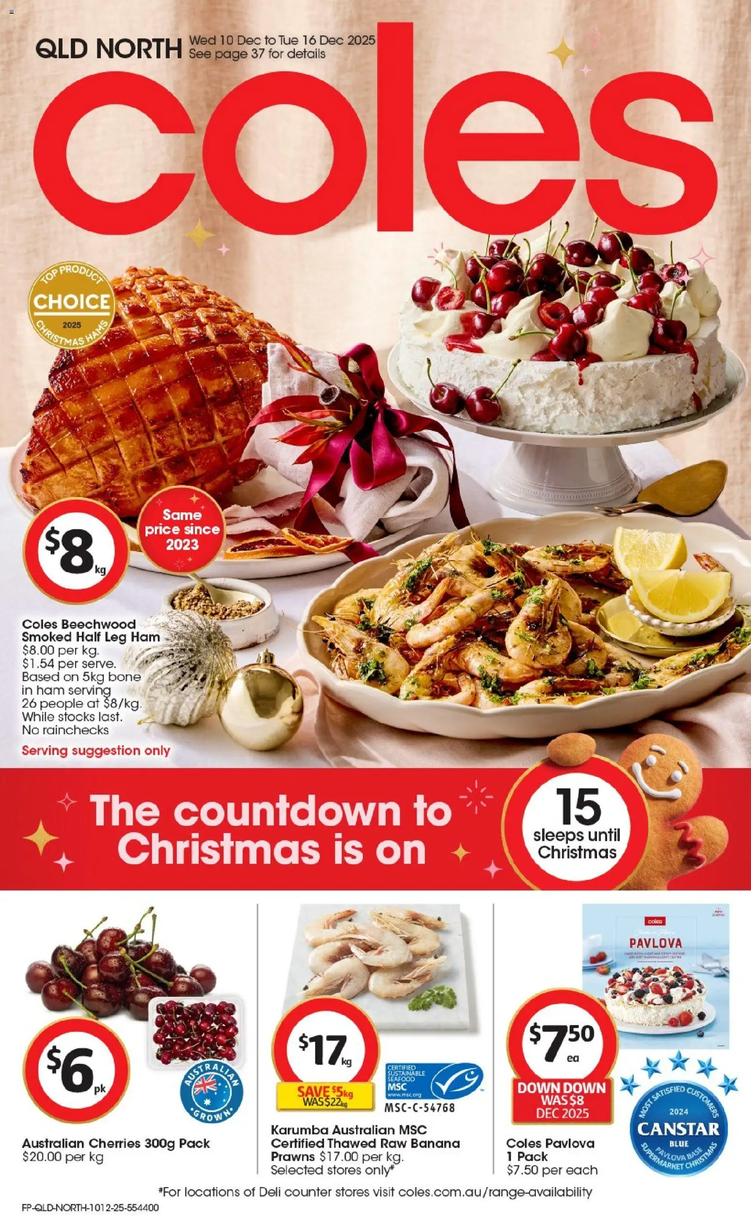 Preview of catalogue Catalogue QLD North from shop Coles valid 10/12/2025