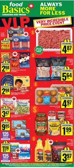 Preview of leaflet Food Basics weekly flyer - Ajax from shop Food Basics is valid from Mar 19, 2026