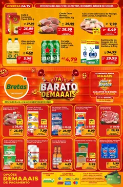 Pré-Visualização do folheto "Ofertas da semana" da loja Bretas válido a partir de 21/08/2025