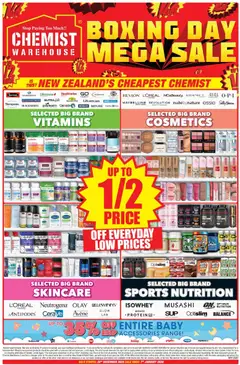 Preview of catalogue Catalogue from shop Chemist Warehouse valid 25 Dec 2025