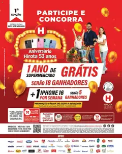 Pré-Visualização do folheto "Ofertas Especial Aniversário" da loja Hirota Food válido a partir de 23/07/2025
