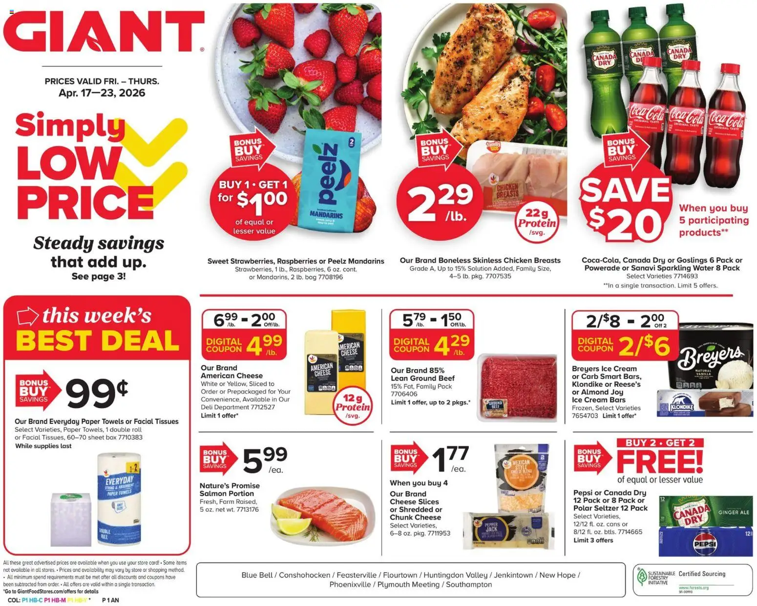 Ad Preview of Giant Giant Weekly Ad from 04/17/2026