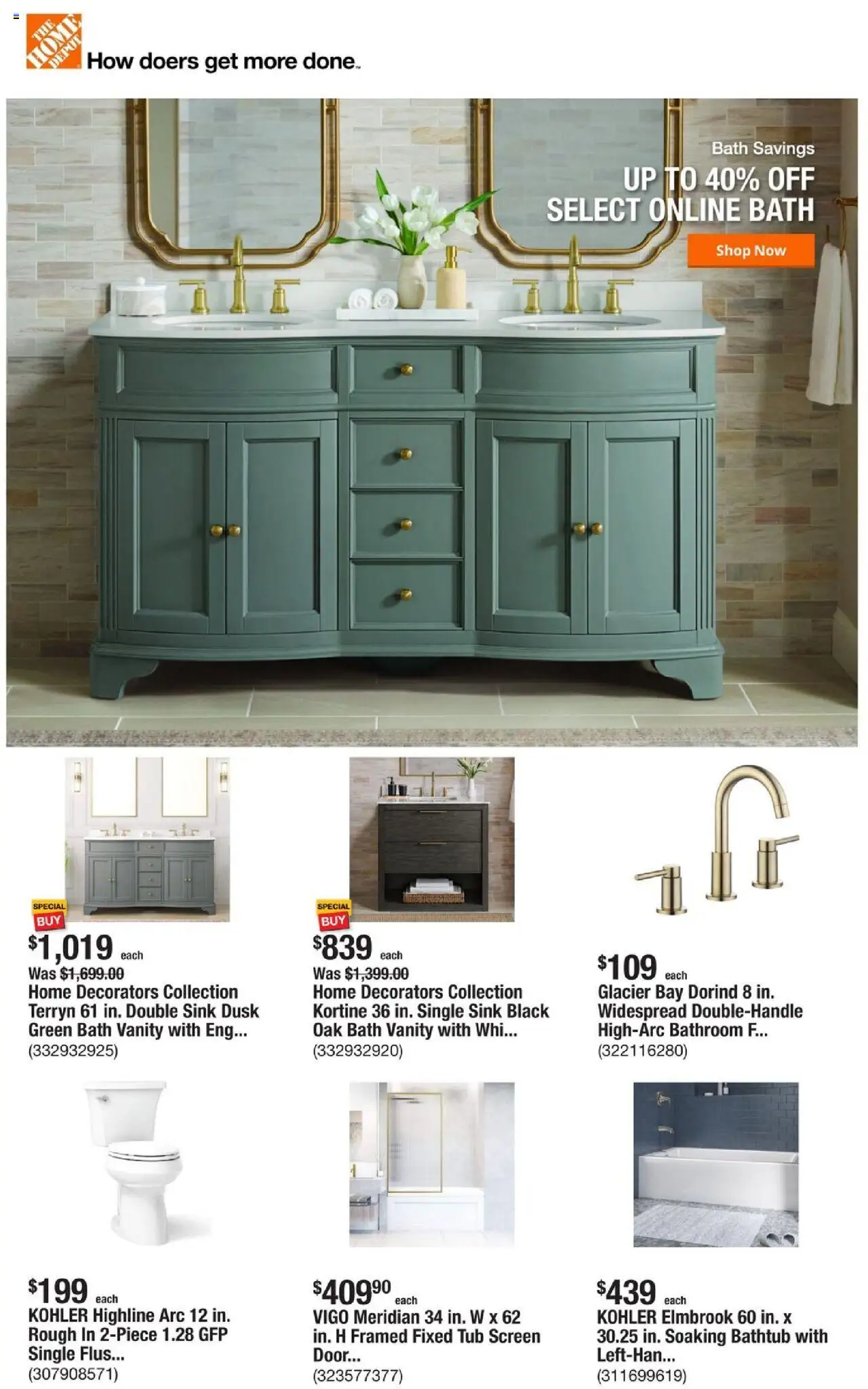 Home Depot Weekly Ad from 07/31/2025 - Flyer - Page number 1