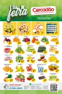 Pré-Visualização do folheto "Ofertas da semana" da loja Cercadão válido a partir de 20/08/2025
