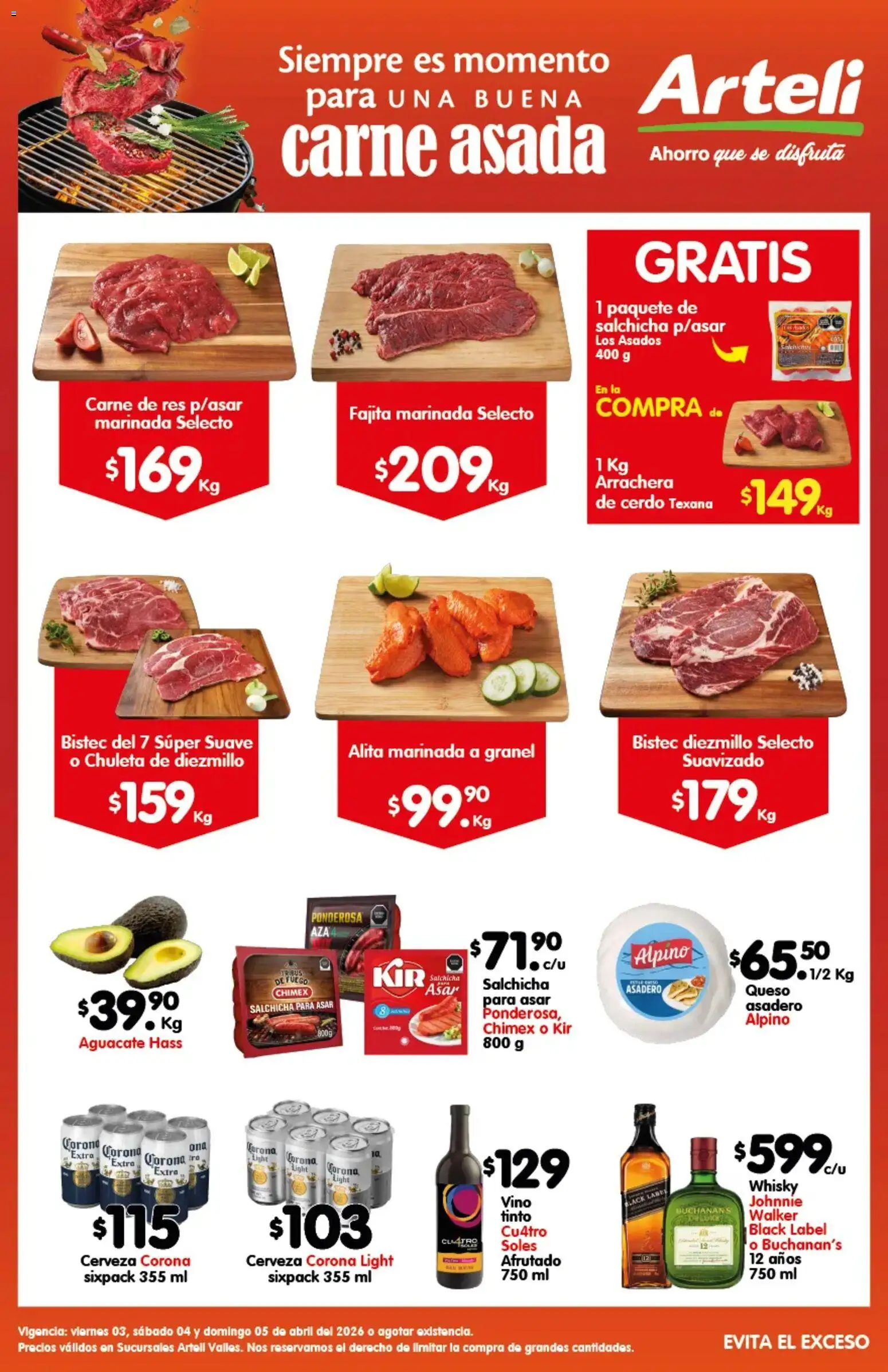 Vista previa las ofertas de la tienda Arteli - Arteli folleto Valles desde el 03/04/2026 