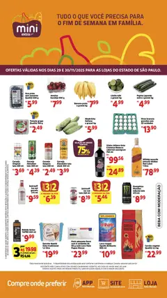 Pré-Visualização do folheto "Ofertas da semana" da loja Mini Extra válido a partir de 29/11/2025