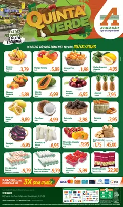 Pré-Visualização do folheto "Ofertas - PR" da loja Atacadão válido a partir de 29/01/2026
