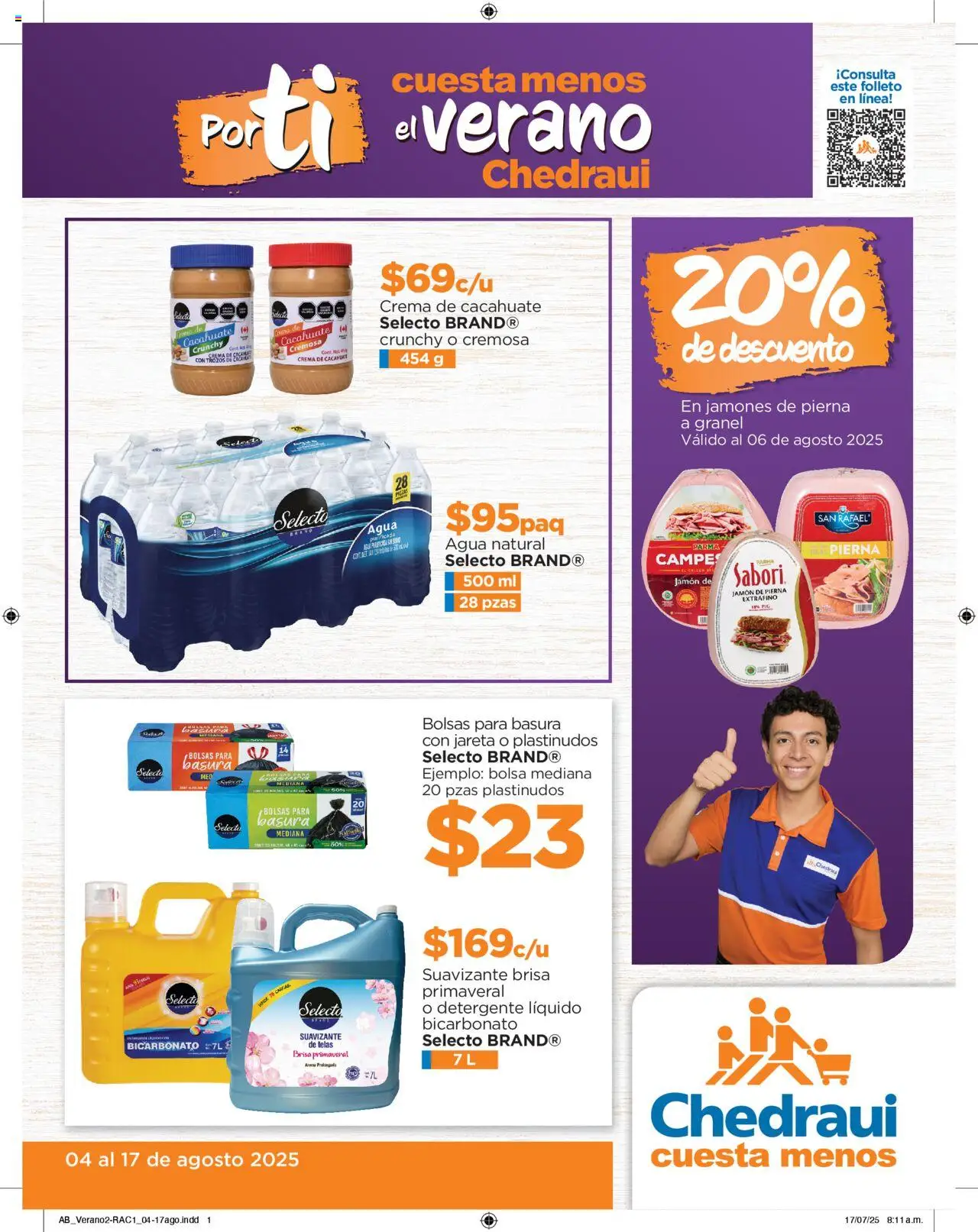 Folleto Chedraui y sus promociones válidas desde el 04/08/2025 - Número de página 1