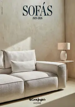 Vista previa las ofertas de la tienda El Corte Inglés - Catálogo Sofás desde el 14/10/2025 