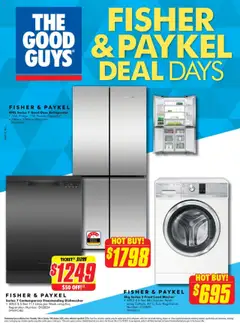 Preview of catalogue Fisher Paykel from shop The Good Guys valid 15/10/2025