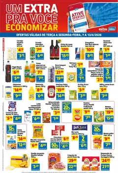 Pré-Visualização do folheto "Extra ofertas de Mercado Semanal" da loja Extra válido a partir de 07/04/2026