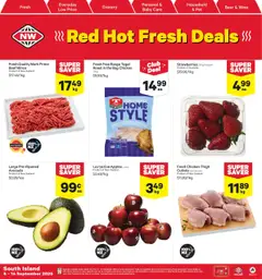 Preview of catalogue Catalogue South Island from shop New World valid 8 Sept 2025