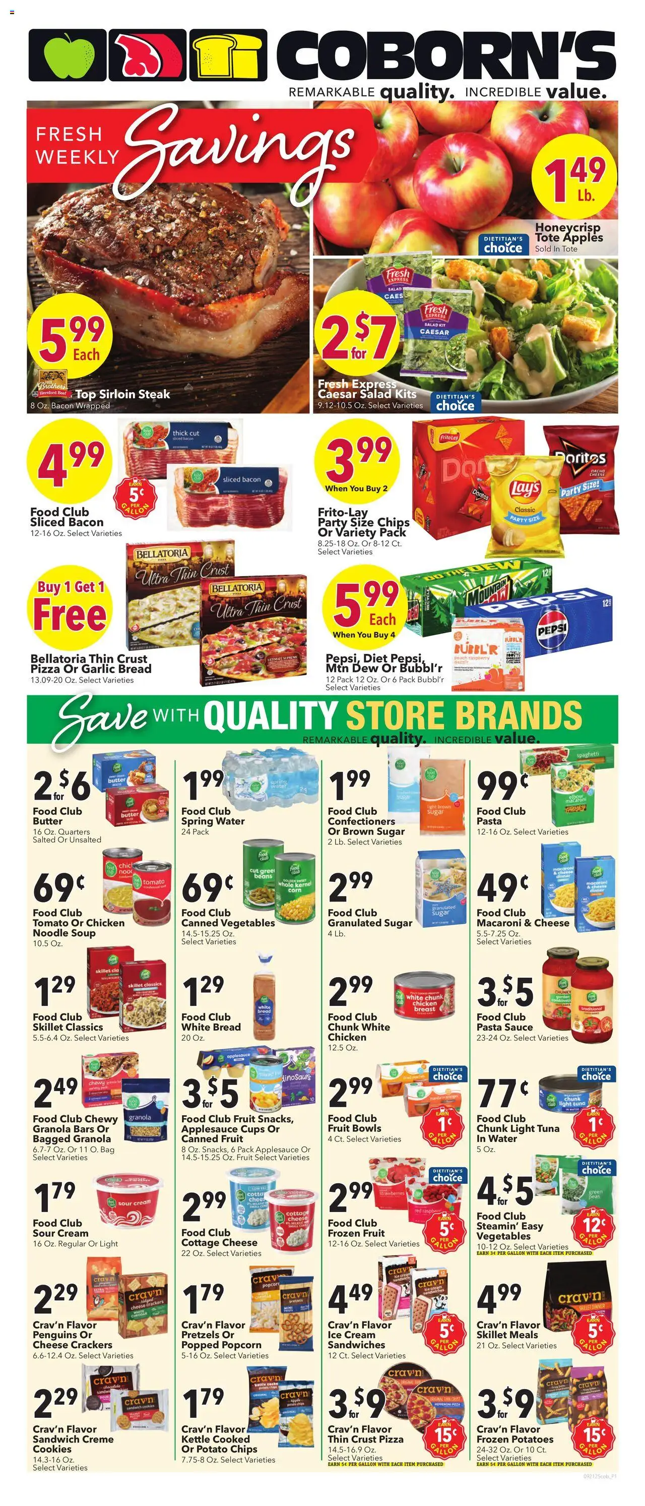 Coborn's Weekly Ad from 09/24/2025 - Flyer - Page number 1