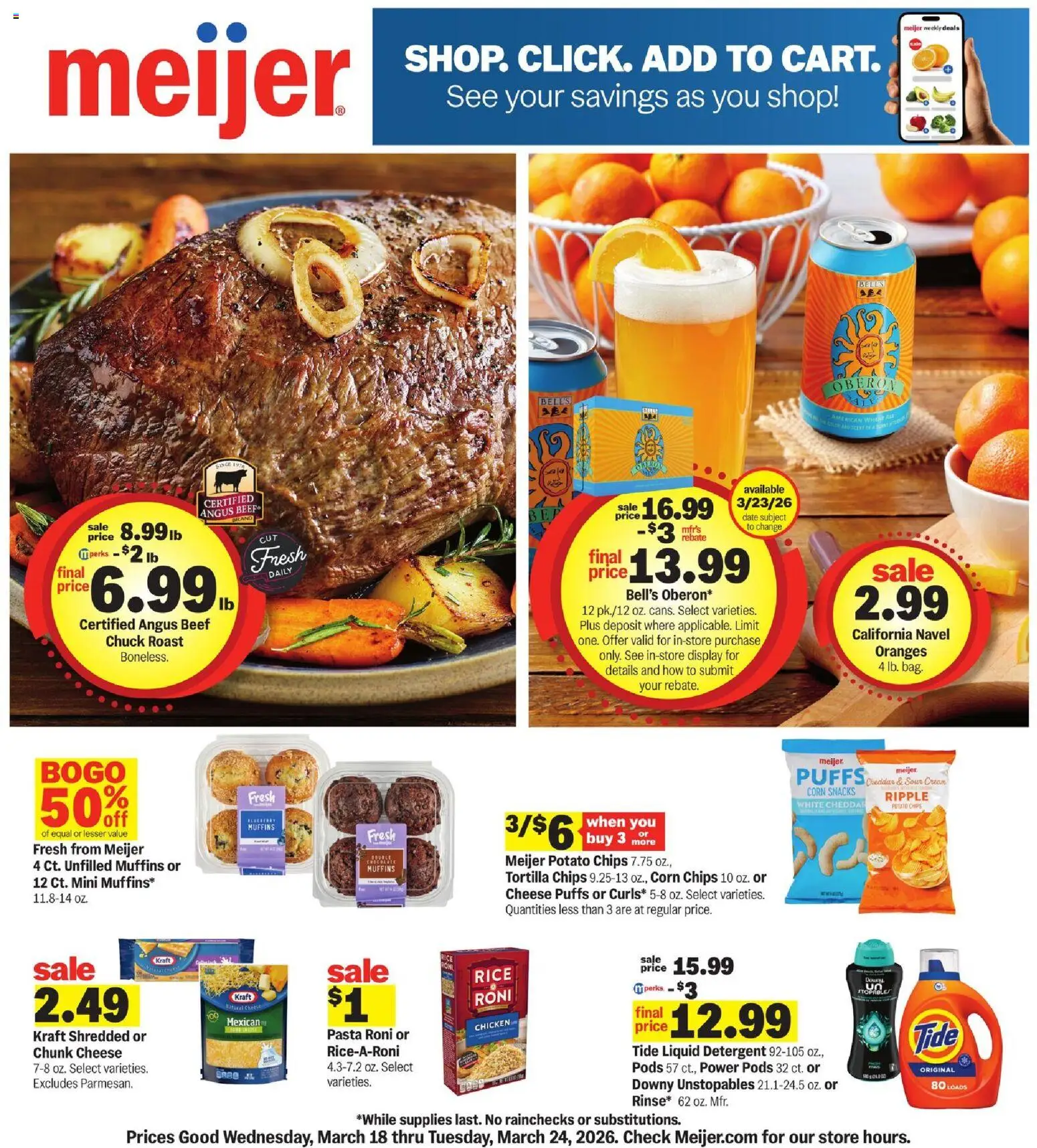 Ad Preview of Meijer Meijer Weekly Ad from 03/18/2026