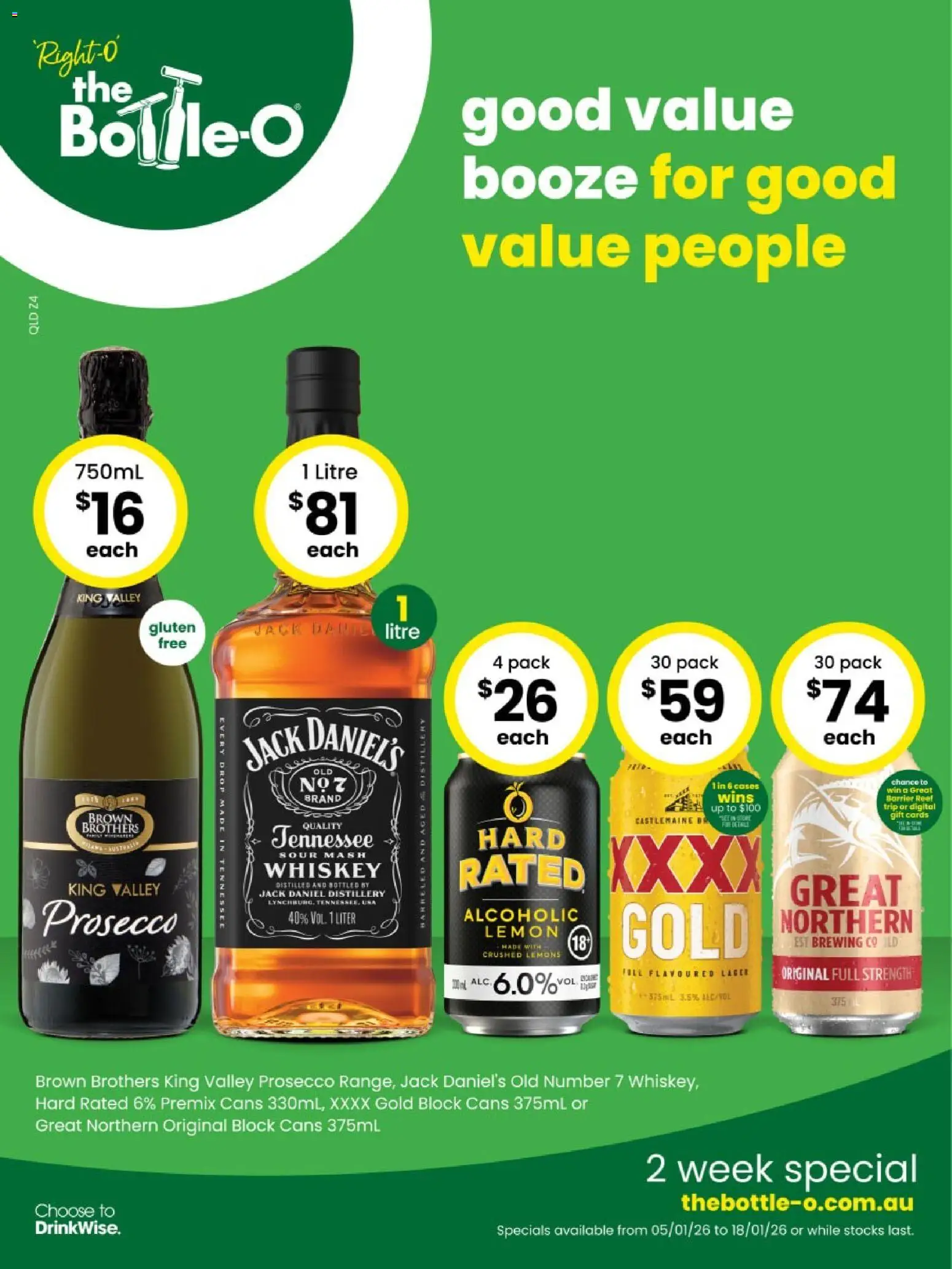 Preview of catalogue Catalogue ARCADIA from shop The Bottle-O valid 05/01/2026