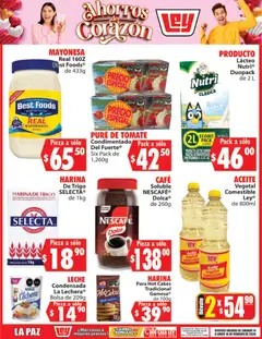 Vista previa las ofertas de la tienda Casa Ley - Folleto Ahorros de Corazón desde el 14/02/2026 