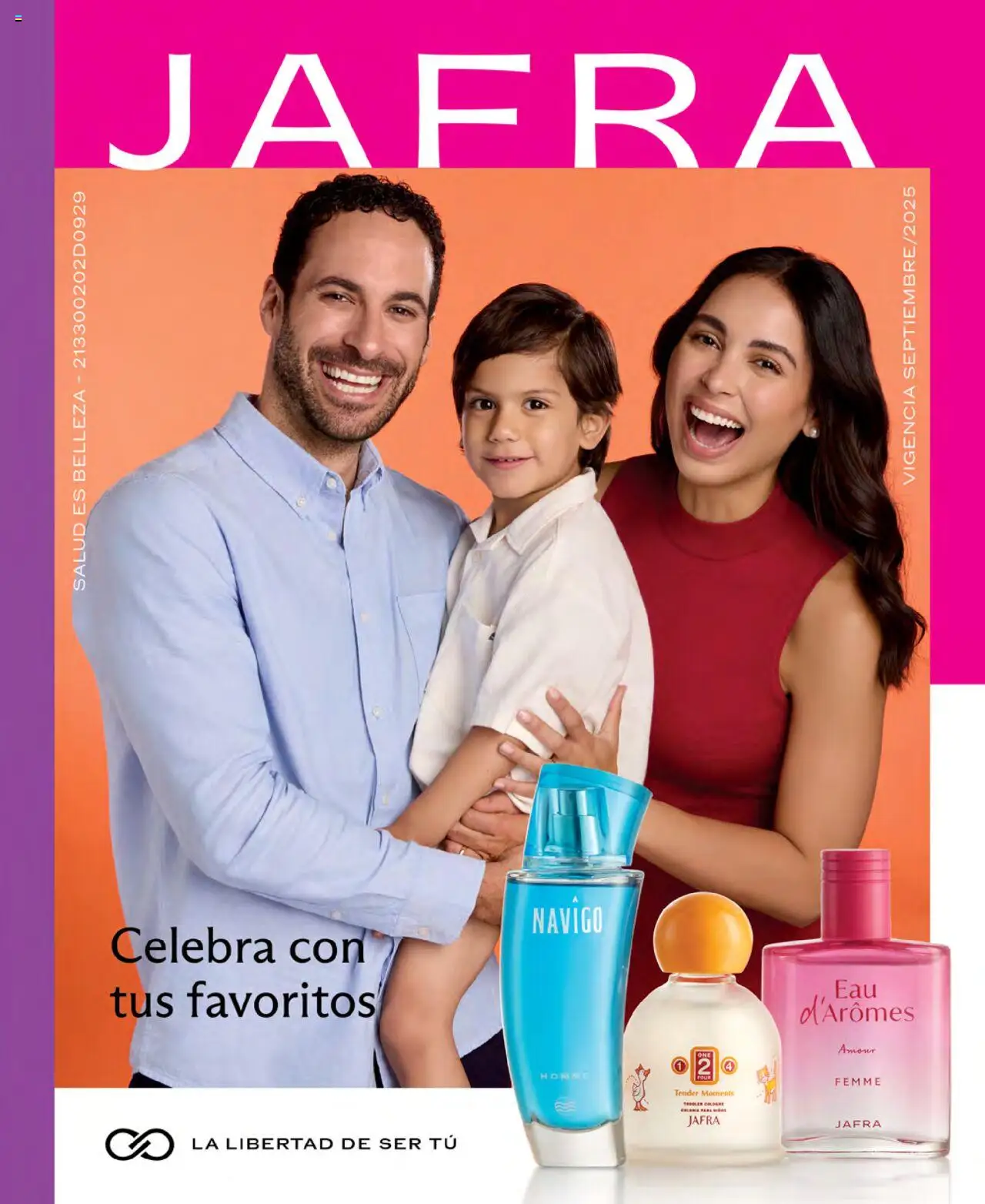 Catálogo JAFRA y sus promociones válidas desde el 01/09/2025 - Número de página 1