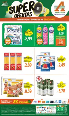 Pré-Visualização do folheto "Ofertas - PR" da loja Atacadão válido a partir de 22/10/2025