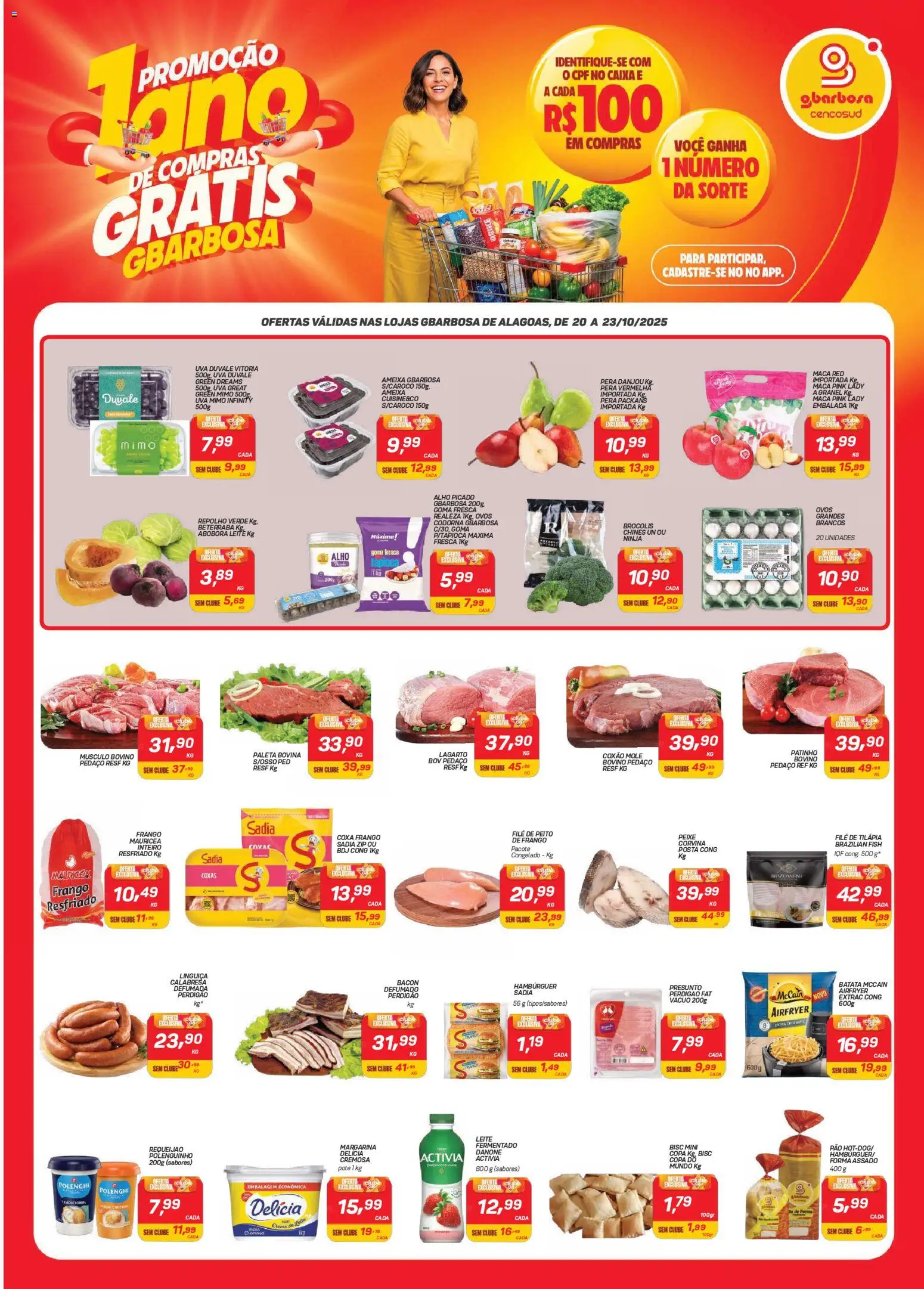 Gbarbosa folheto "Ofertas da semana" válido a partir de 20/10/2025 - número de página 1