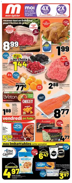 Un aperçu du dépliant Newmarket du magasin Metro est valide à partir 9 oct. 2025