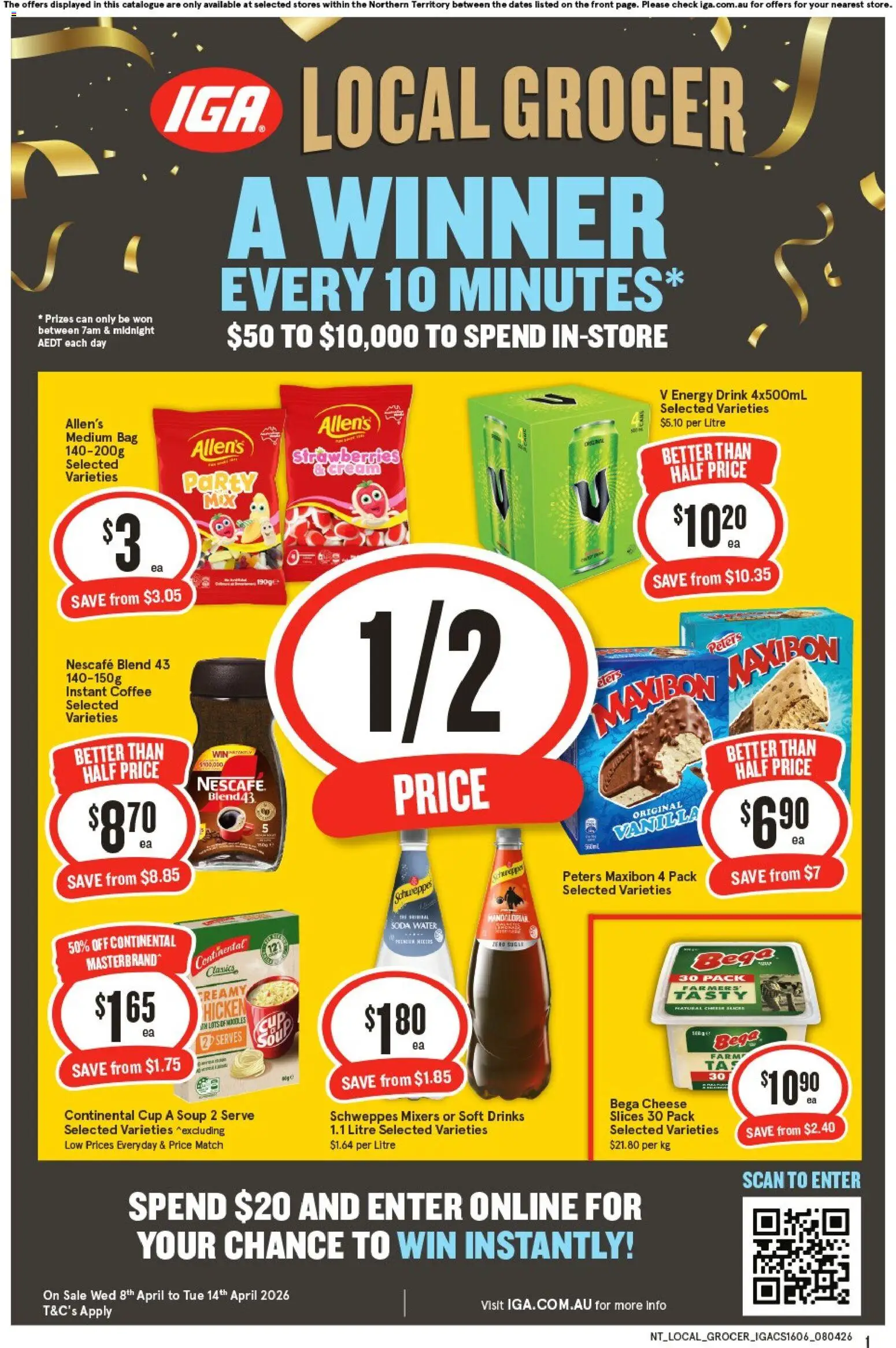 Preview of catalogue IGA Local Grocer NT from shop IGA valid 08/04/2026