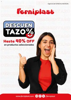 Vista previa del folleto de la tienda Ferniplast válido desde el 21/08/2025 