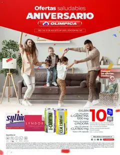  Vista previa del prospecto Ofertas Saludables del almacen Olímpica válida del 01/08/2025 al 31/08/2025