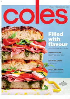 Preview of catalogue October 2025 from shop Coles valid 06/10/2025