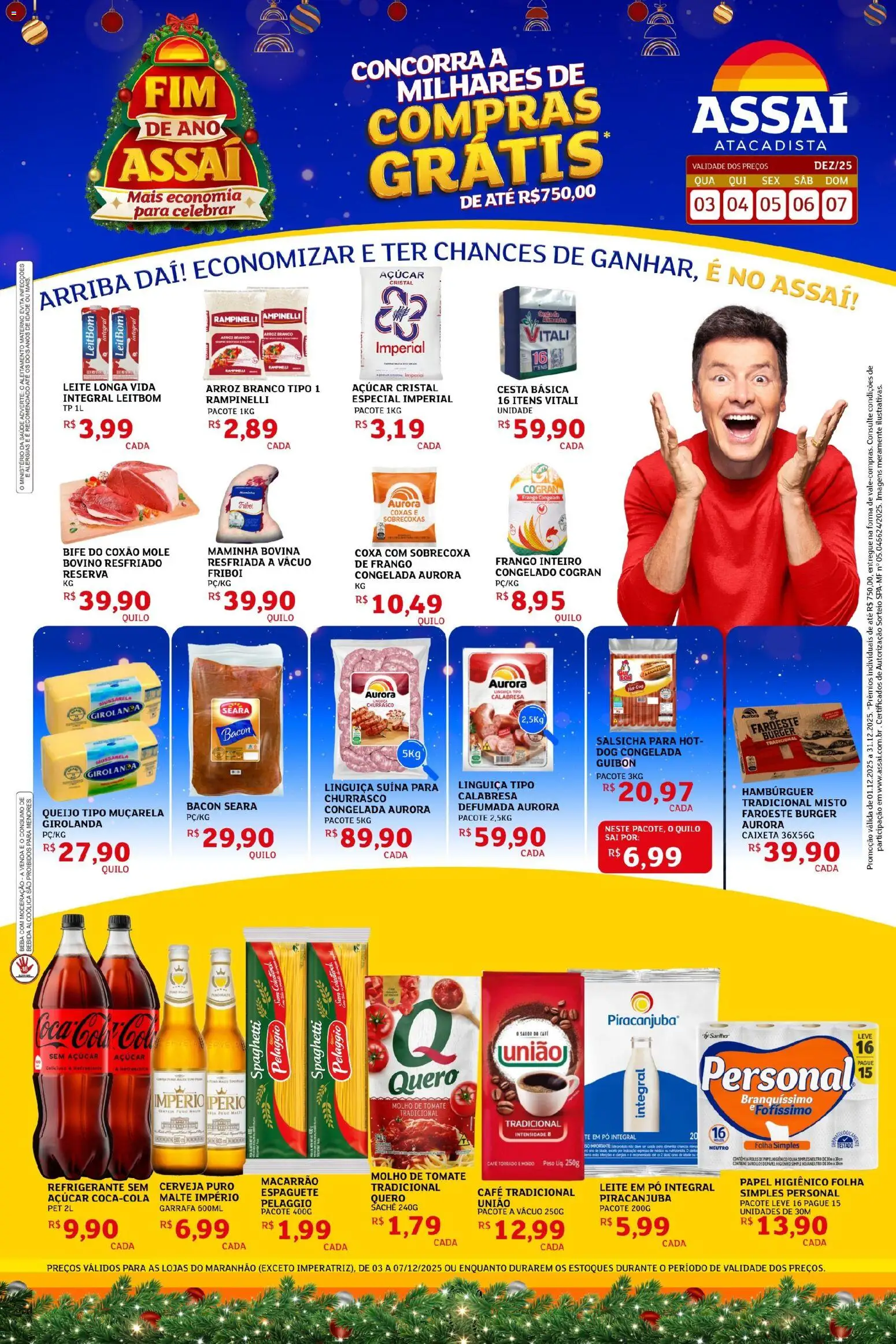 Pré-Visualização do folheto "Encarte - MA" da loja Assaí Atacadista válido a partir de 03/12/2025