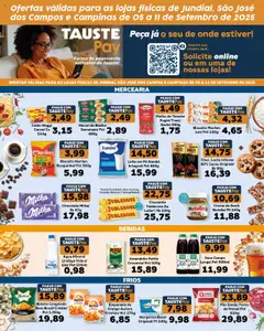Pré-Visualização do folheto "Ofertas Semanal" da loja Tauste válido a partir de 05/09/2025
