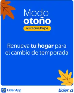 Folleto de la tienda Lider válido desde el 19.04.2026 